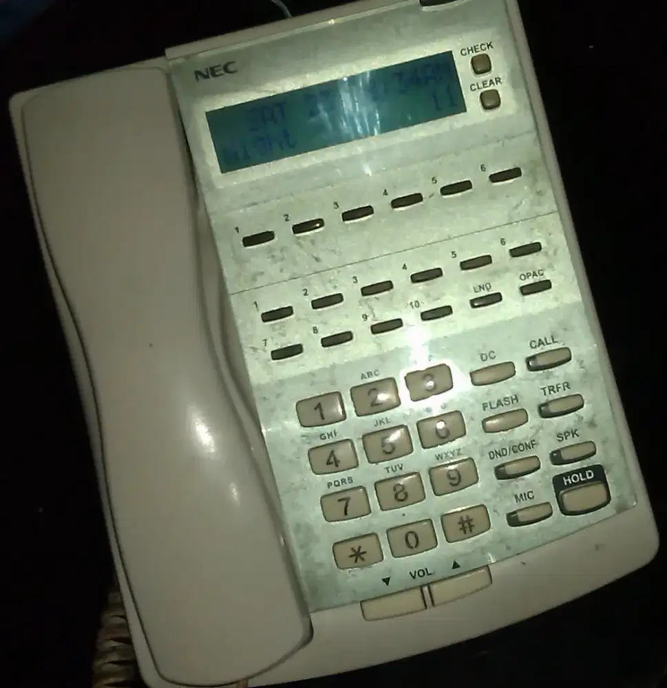 telepon display NEC interkom pabx hallal bergaransi