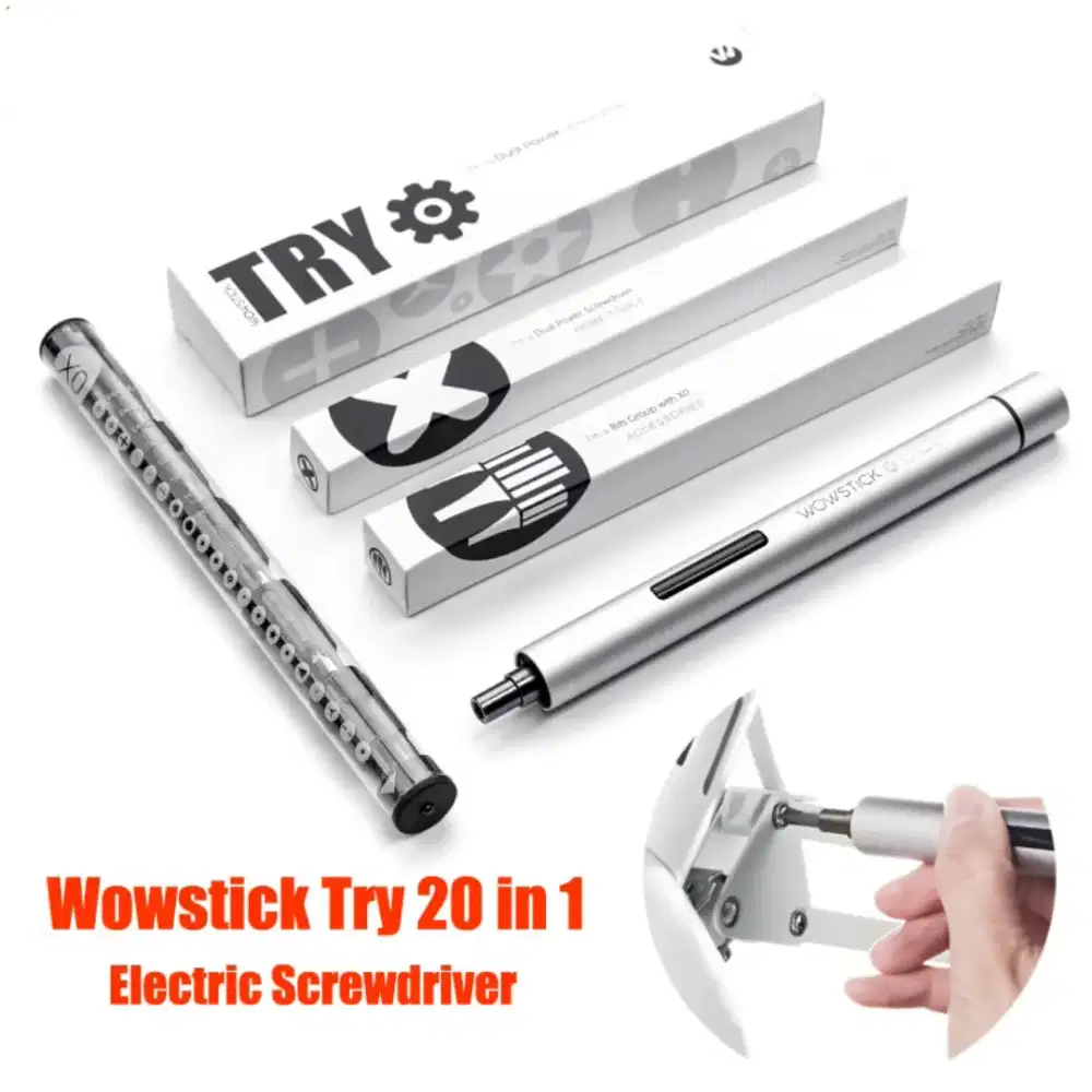 wowstick try 20 in 1 obeng elektrik precision screwdrivers