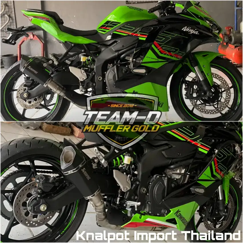 Knalpot Stainless ZX-25R, Murah Berkwalitas dan Bergaransi 1th.TEAM-D