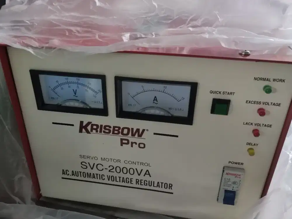 Jual stabilizer krisbow 2000Va