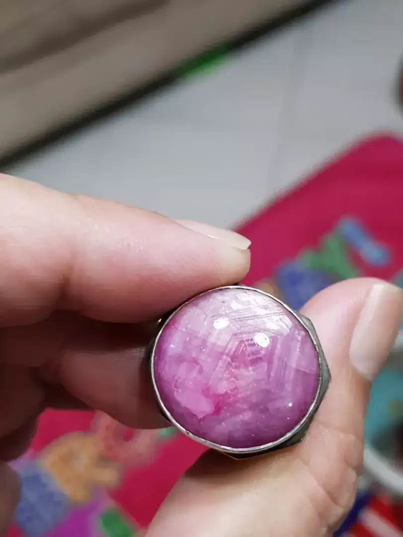 Ruby star size besar iket perak