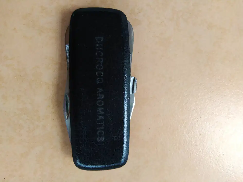 PEMES / Pisau lipat kecil antik multi fungsi merk : DUCROCQ AROMATIC