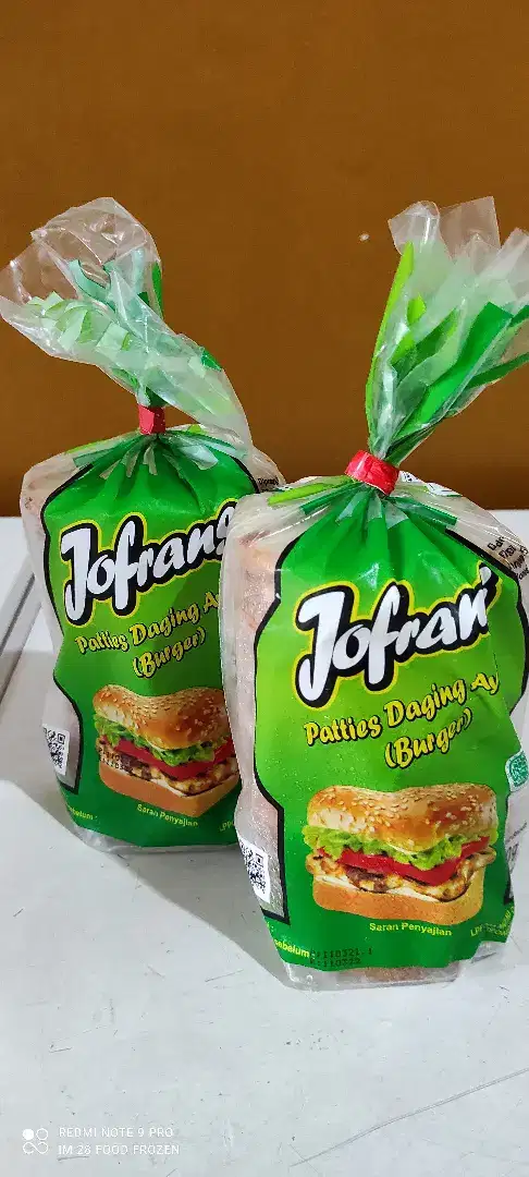 Burger patties ayam