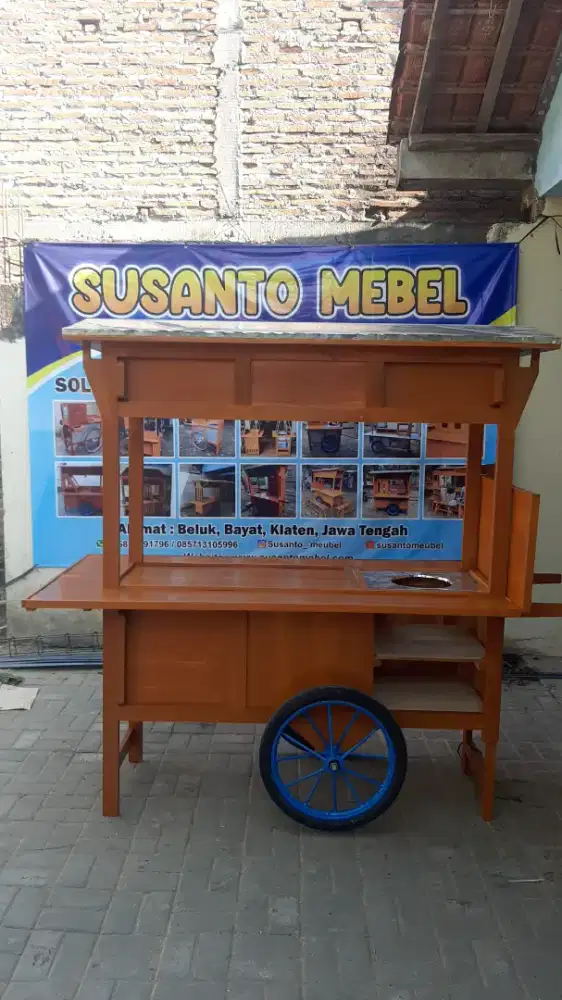 Gerobak Angkringan Free Ongkir JakPus