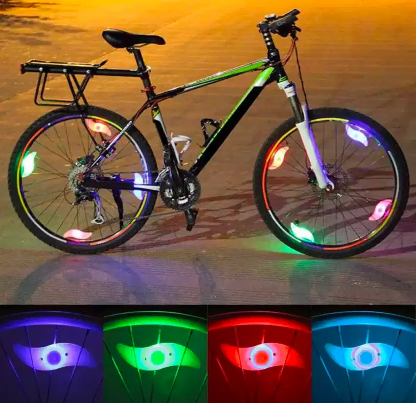 Lampu LED RGB Roda Sepeda