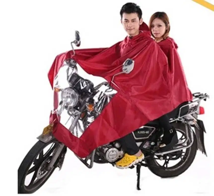 Jas Hujan Motor Bisa Dua Orang Double 2Orang Twin Rain Coat Motorcycle