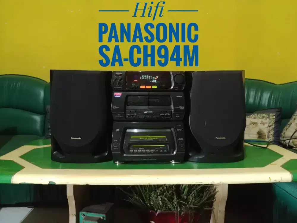 Hifi System Panasonic SA-CH94M seri tinggi mulus terawat