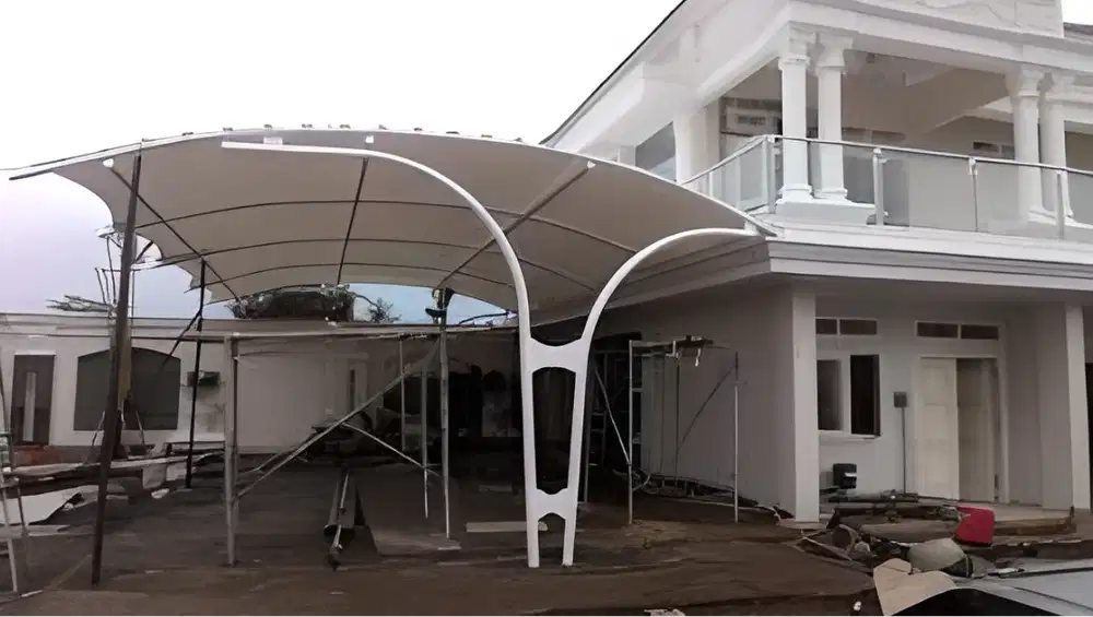 JASA PASANG CANOPY KAIN MEMBRANE