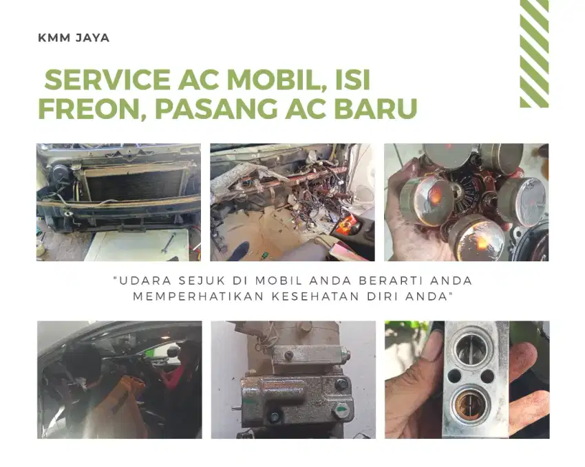 Service ac mobil Isi freon ac mobil panggilan ac mobil surabaya