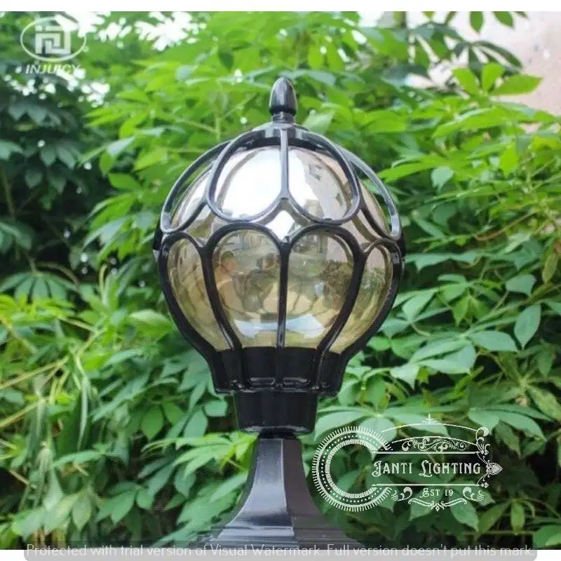 Lampu hias pilar pagar