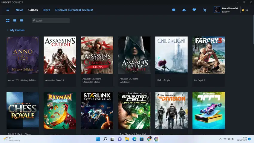 Dijual akun UBISOFT banyak game AAA