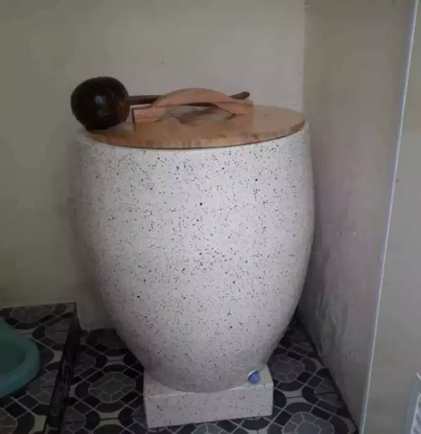 Bak mandi terazzo