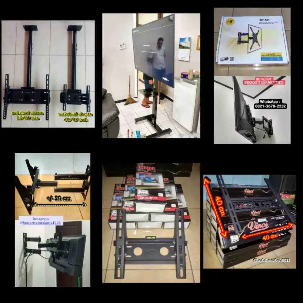Bracket tv Solo (braket tv di kota Surakarta)
