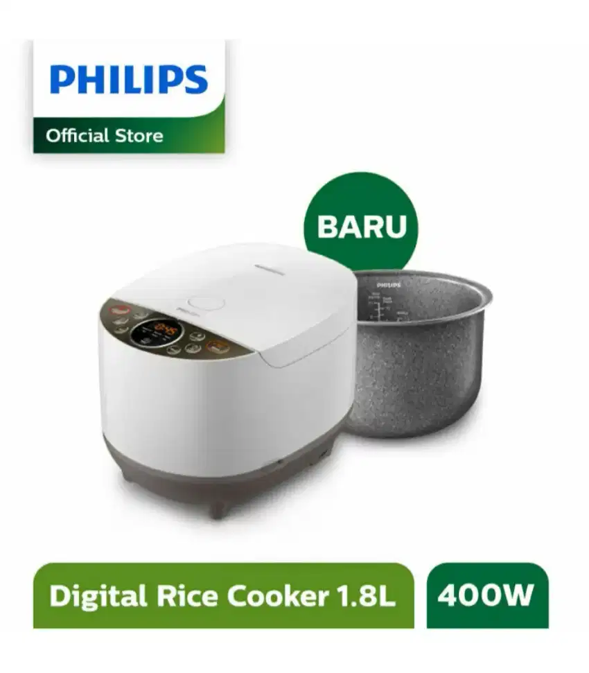 Philips 4515 Digital rice cooker  1,8 ltr(preorder)