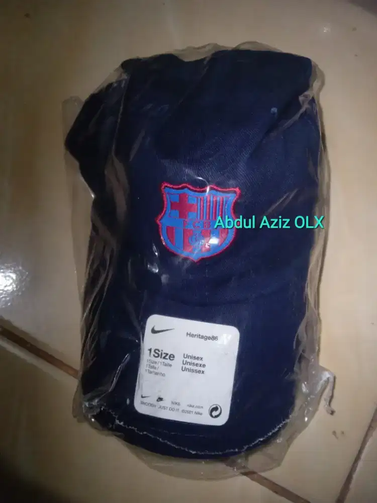 Topi Nike Fc Barcelona Heritage86 - Obsidian