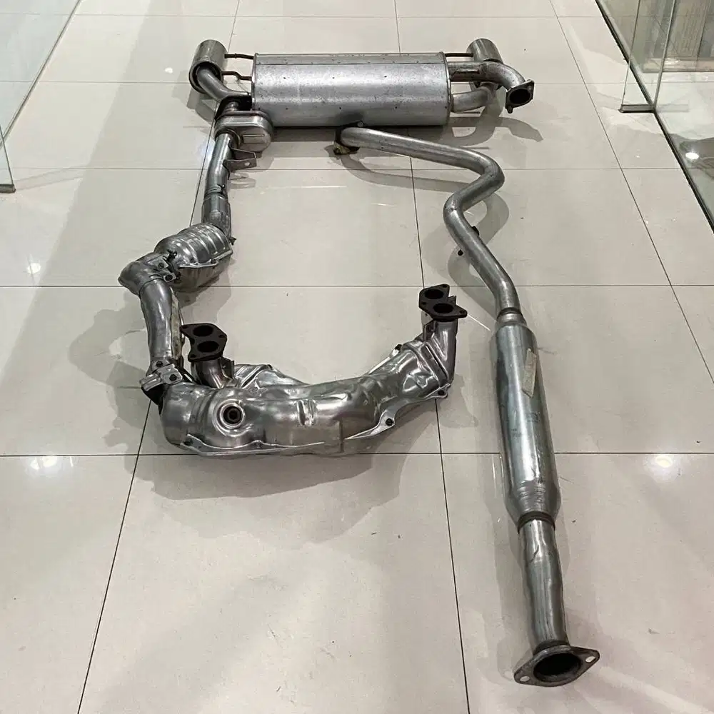 Full Exhaust System original OEM bawaan toyota ft 86/ Subaru BRZ