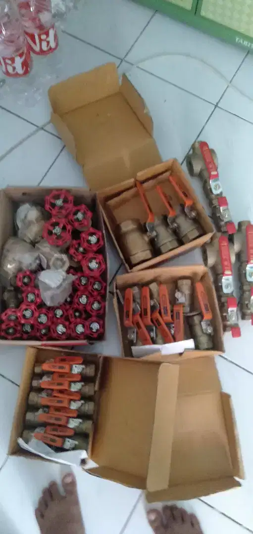 Sisa proyek jual beli Valve kitz Onda gate Valve ball Valve strener