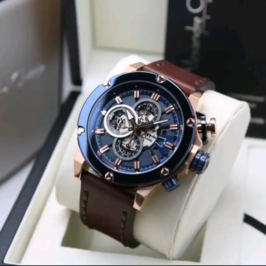 Ready BJM! Jam tangan Alexandre Christie Pria AC 6491 gratis ongkir