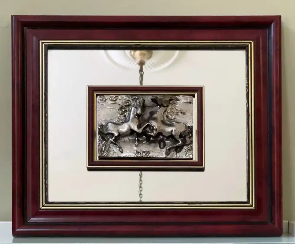 Wall decor (pajangan dinding) gambar kuda