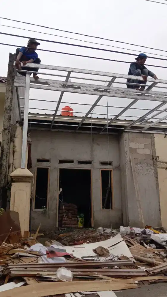 Bikin kanopi minimalis +bhan