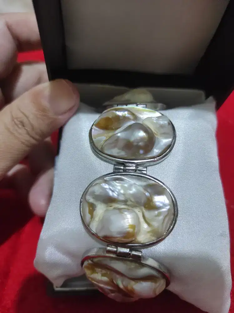 Gelang baroque mutiara air laut