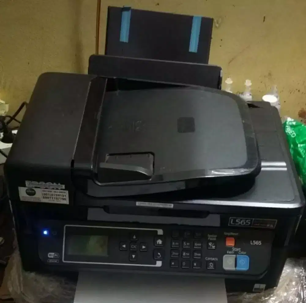 Terima Printer EPSON L550, L555, L565 wifi + ADF series