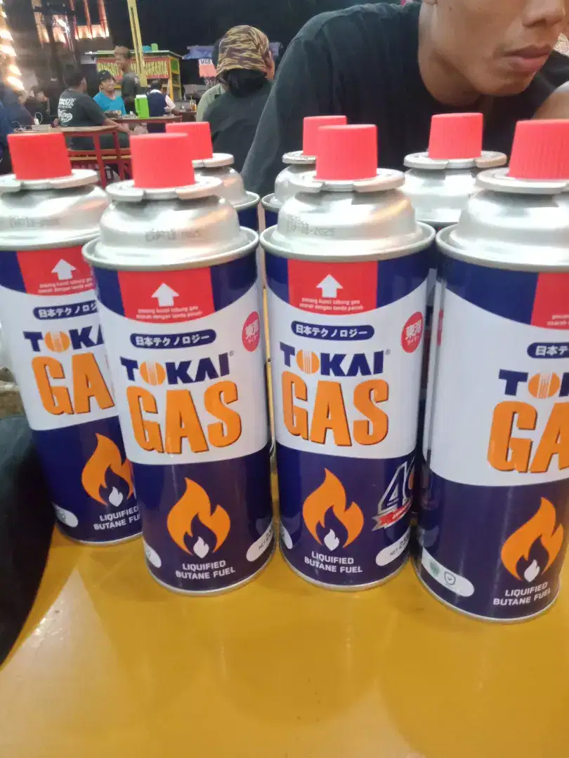 Tokai Gas Refill Gas Kompor Portabel Butana Isi Ulang Flame Gun Torch