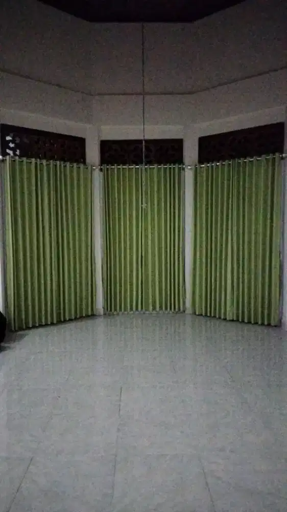 Korden/ Gorden Blackout Warna Hijau Cantik