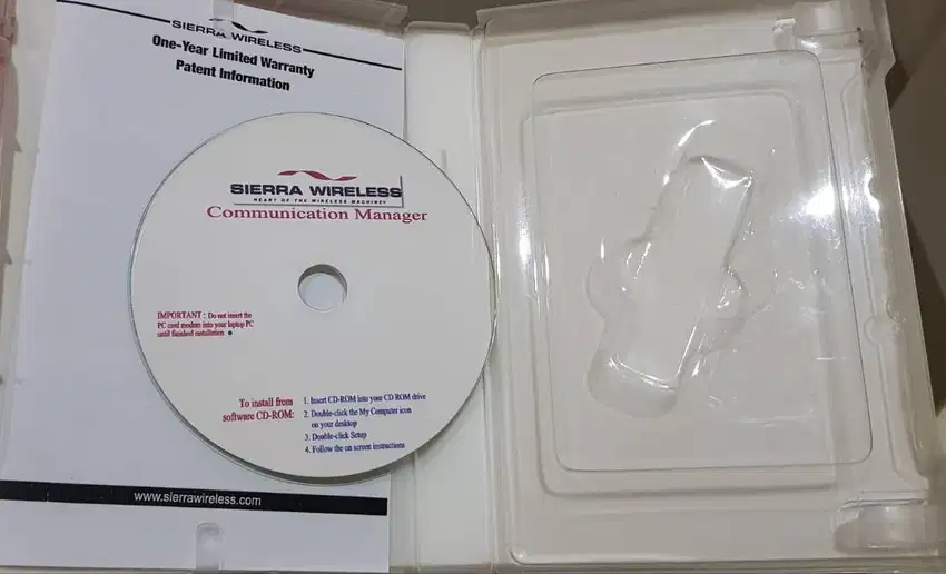 Box dan CD Software Modem Sierra Wireless AT&T