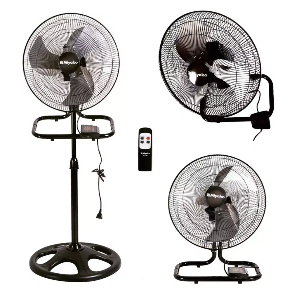 Kipas Angin Besar 3in1 Miyako KST-18 Stainless Murah Baru Bagus