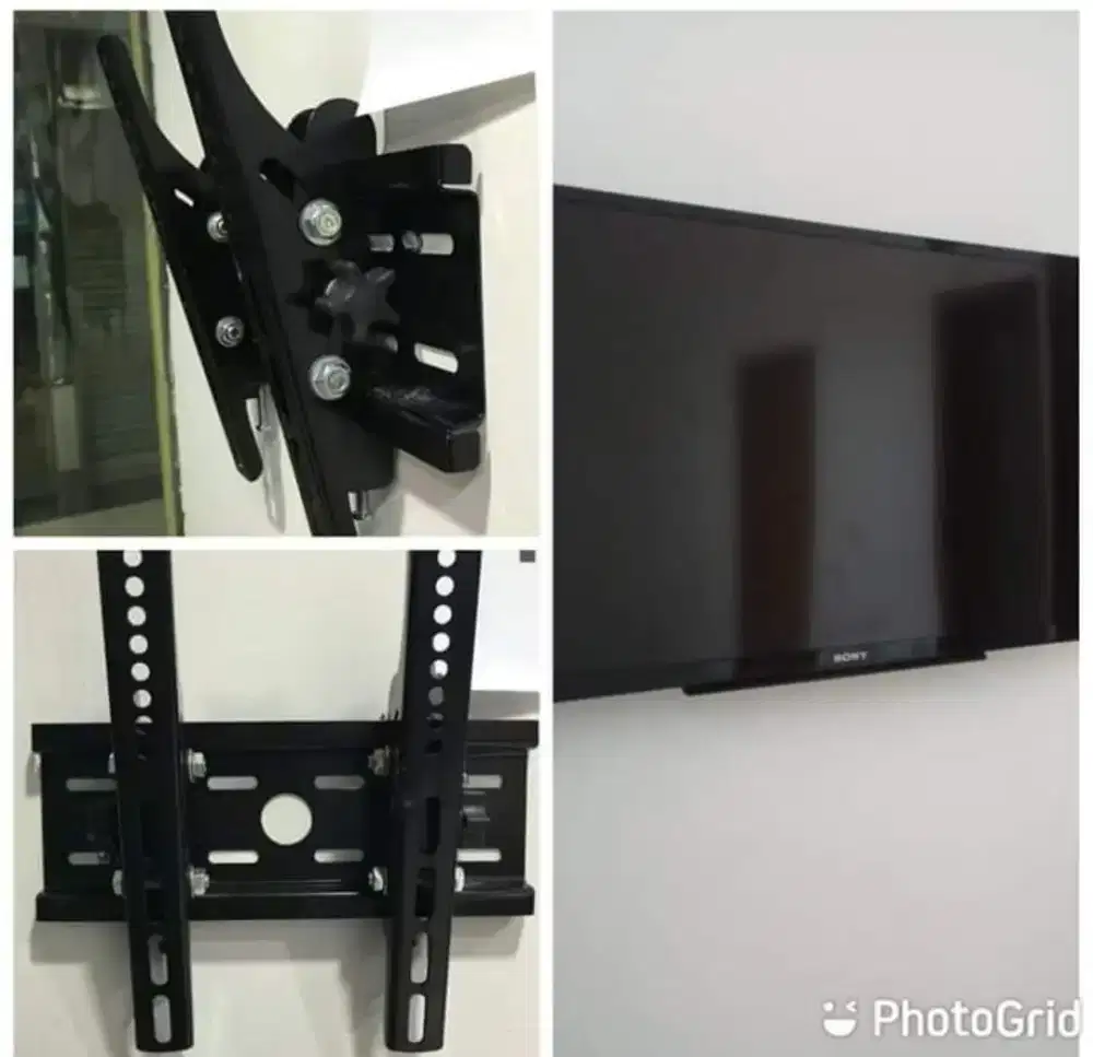 pasang breket  braket tv led