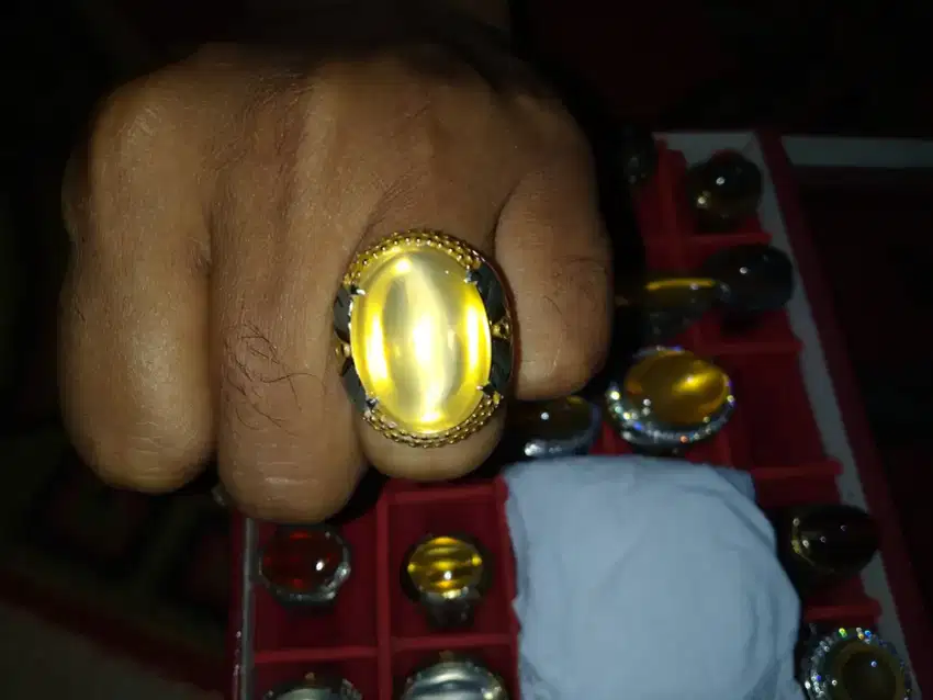 Batu akik Golden supreme pacitan origin