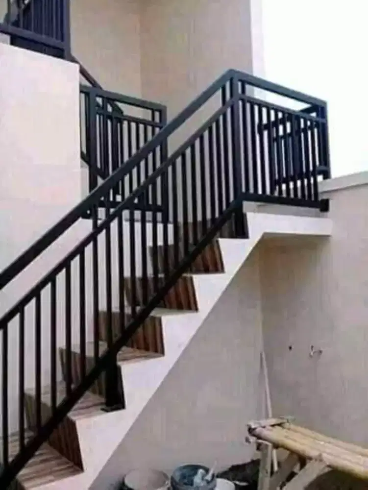 Railing tangga dan balkon minimalis