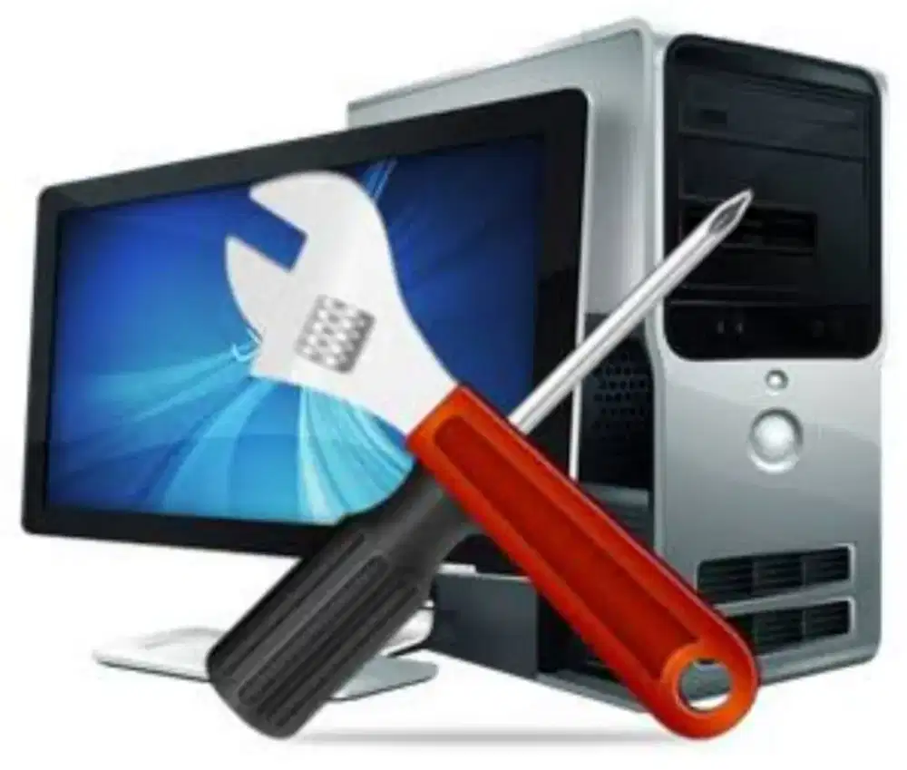 Servis Komputer, Laptop, Printer, Pemasangan  CCTV dan Mesin Antrian