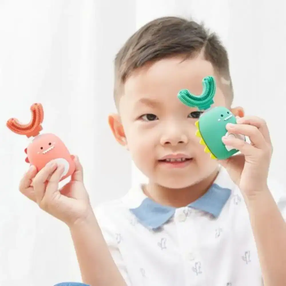 U-Shape Children Toothbrush Rechargeable - Sikat Gigi Anak Elektrik