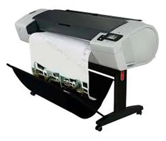 mesin Plotter HP designjet T795 siap pakai garansi panjang