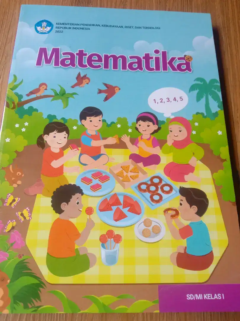 Buku kurikulum merdeka Matematika Kls 1