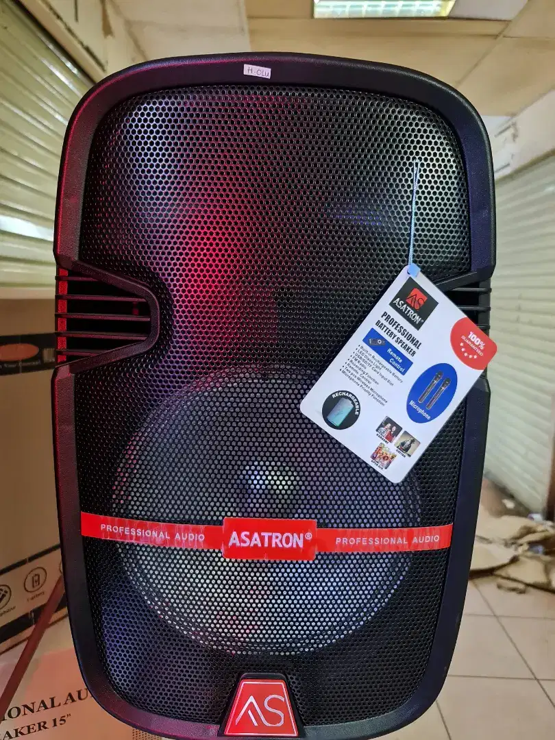 SPEAKER PORTABLE ASATRON HT 8870 UKM SPEAKER 12 INCHI KARAOKE
