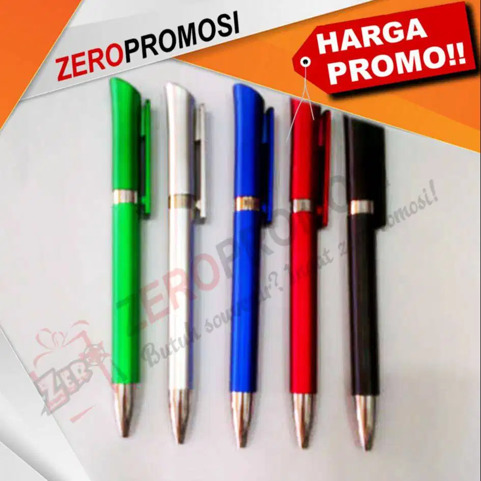 Souvenir Pulpen Promosi Tipe 738 Custom Logo Murah