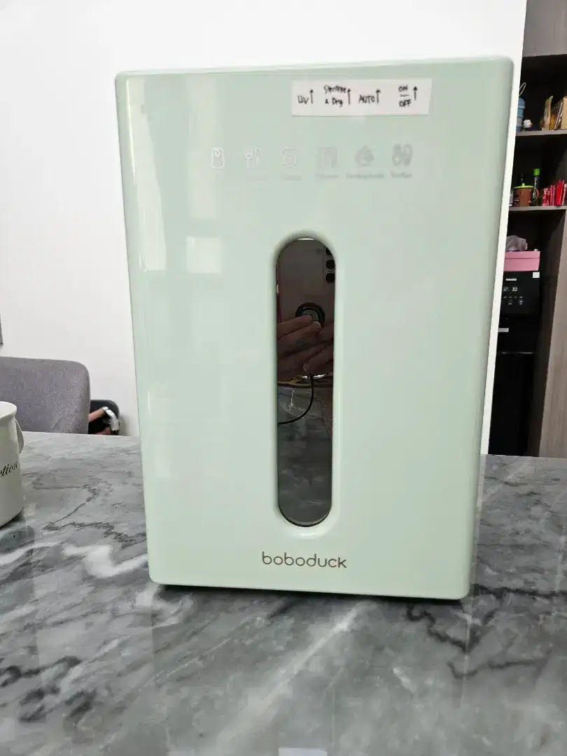 Boboduck UV LED sterilisator botol bayi disinfektan steril cabinet