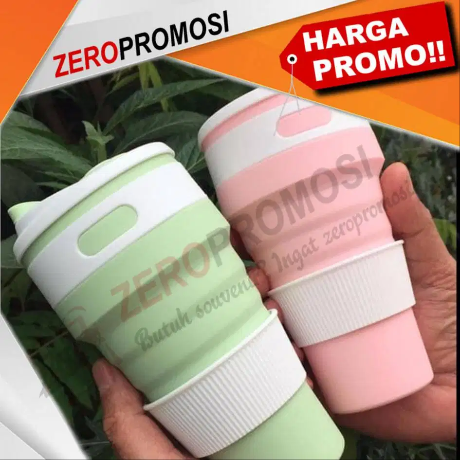Gelas Lipat Collapsible Cup Silicone