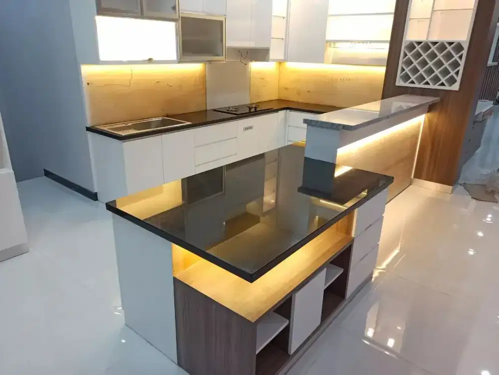 kitchen set & design interior
