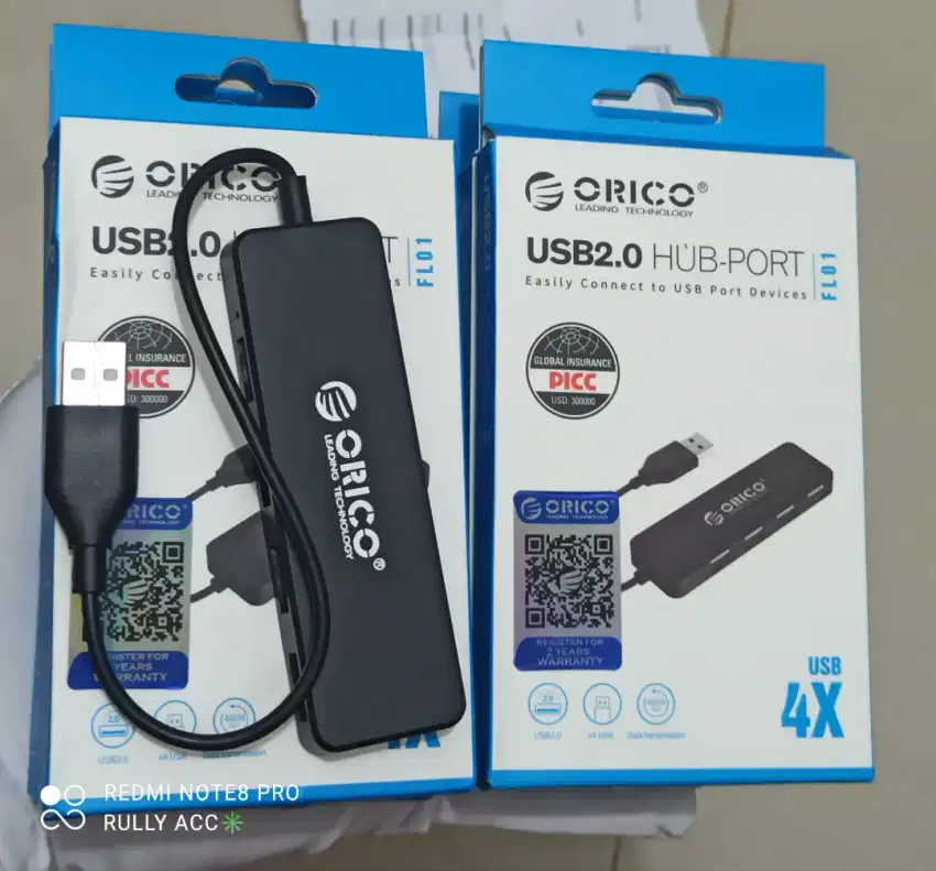 Orico USB Hub Sambungan 4 Port 2.0 Original