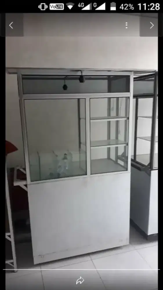 Dibeli Etalase gerobak soto dan bakso