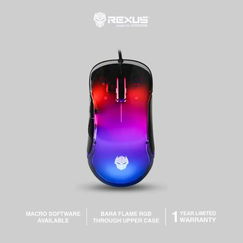 Rexus BARA X17 RGB Gaming Mouse