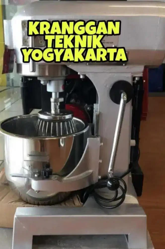 (KRANGGAN TEKNIK)mixer planetary 15 liter utk produksi roti kue