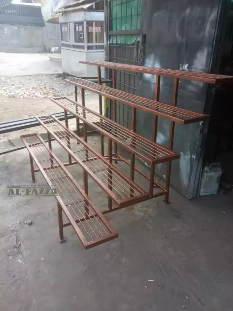 Rak bunga 5 tingkat custom