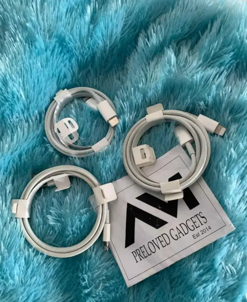 Kabel data iPhone Lightning to Type C to C IBOX Tokopedia Shopee ORI