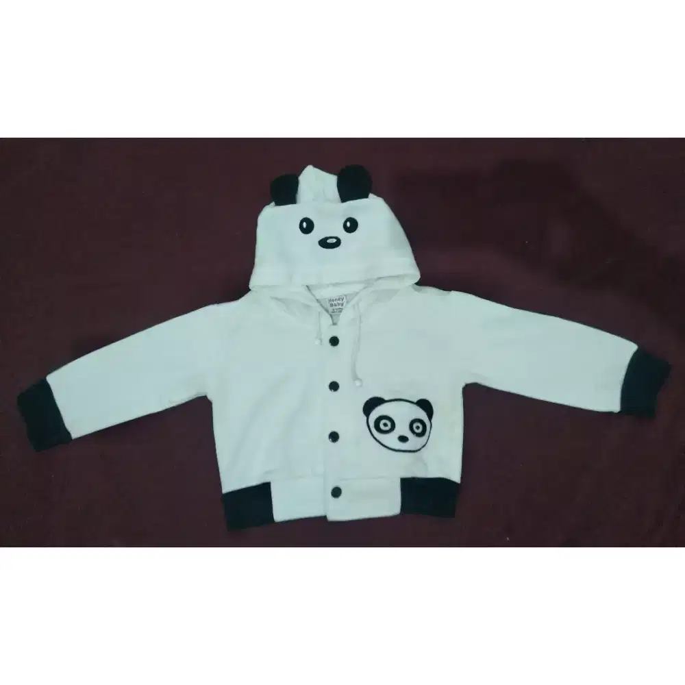 Honey Baby Original Jaket Panda Bayi & Anak