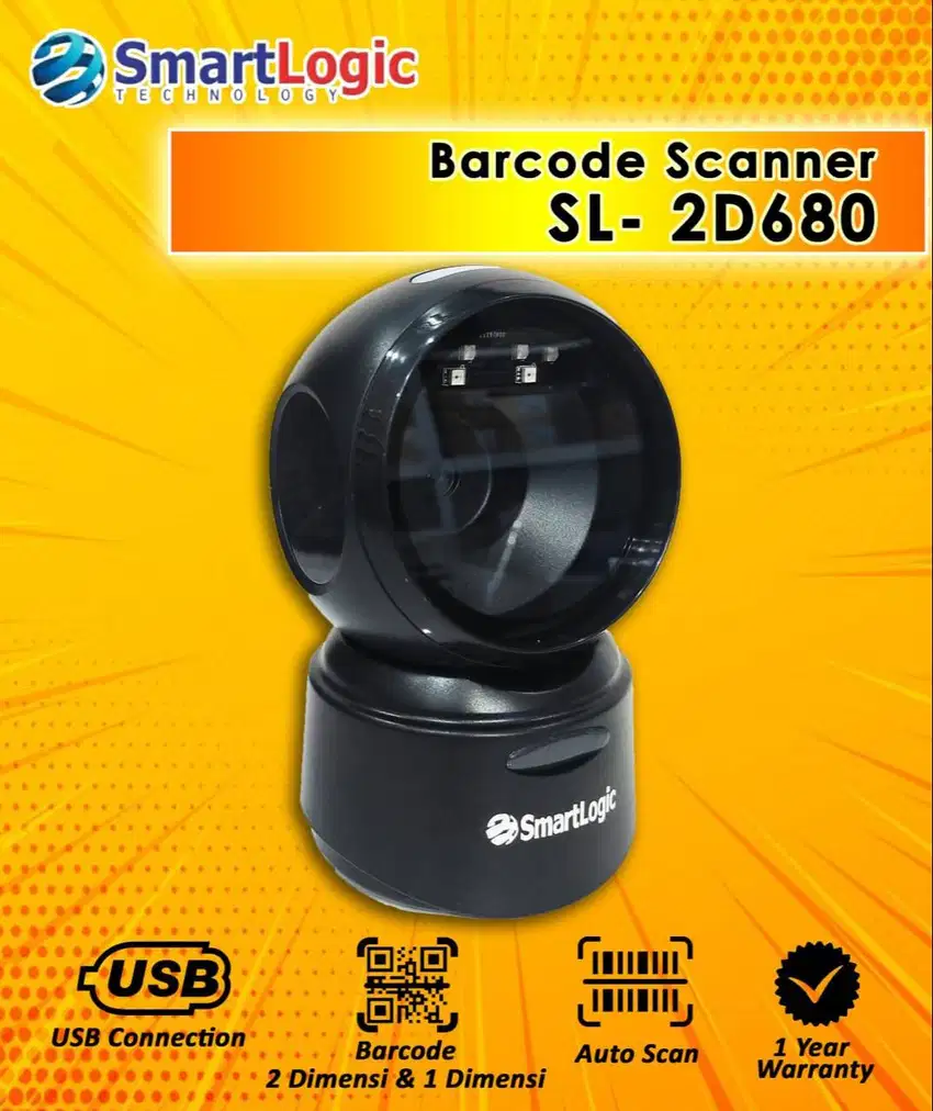 Barcode Scanner Omni 2D SMARTLOGIC SL-2D680 USB